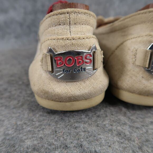 Skechers Shoes Womens 6.5 Flats Bobs For Cats Slip On Casual Rainbow Comfort Tan - Picture 6 of 13